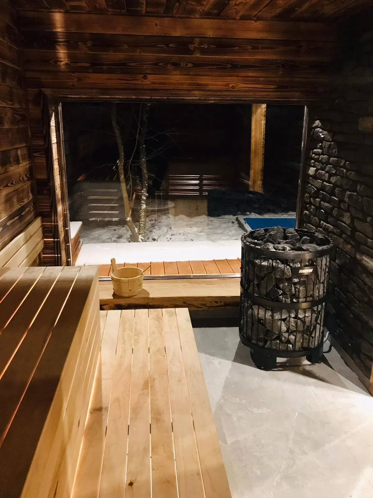 Sauna fińska zewnętrzna