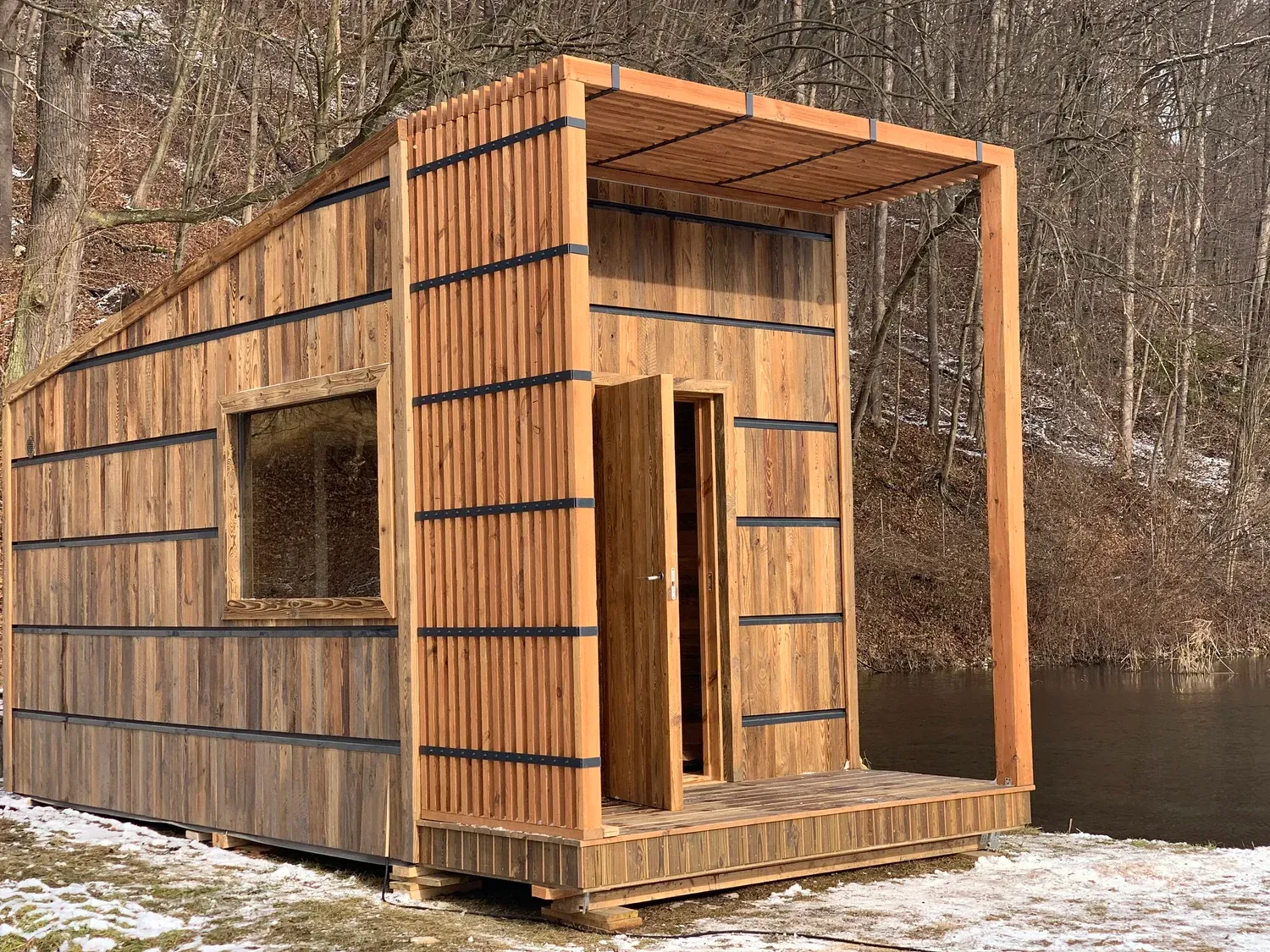 Sauna zewnętrzna ogrodowa