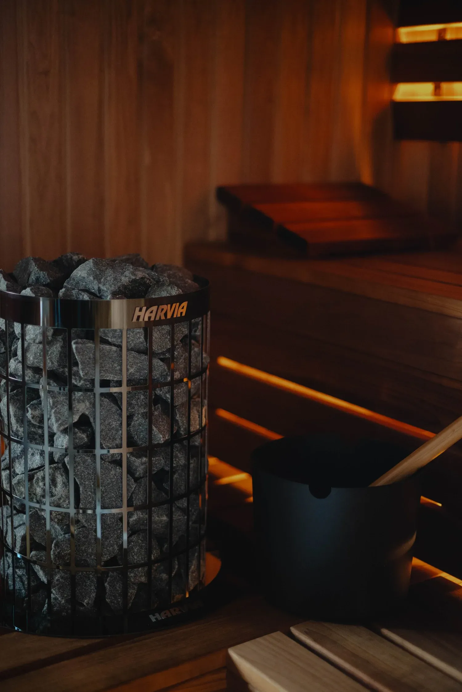 Nowoczesna sauna domowa