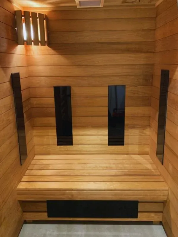 Sauna infrared z promiennikami podczerwieni
